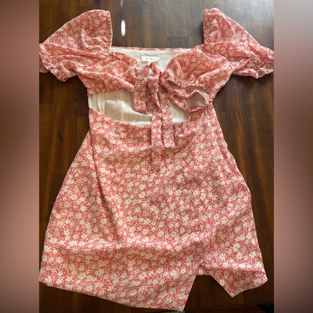 Mable floral mini dress